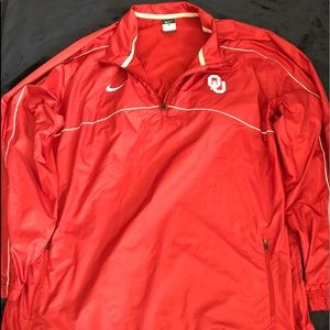 Nike OU Windbreaker Jacket. Like New